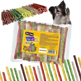 kabanosy-przysmak-psa-mix-smakow-100-sztuk-125cm-zdrowa-jama-ustna