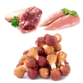 hilton-przysmak-dla-psa-kostki-z-kaczka-i-kurczakiem-500g