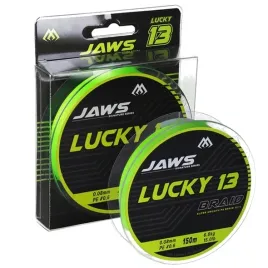 mikado-plecionka-jaws-lucky-13-010mm-150g-fluo