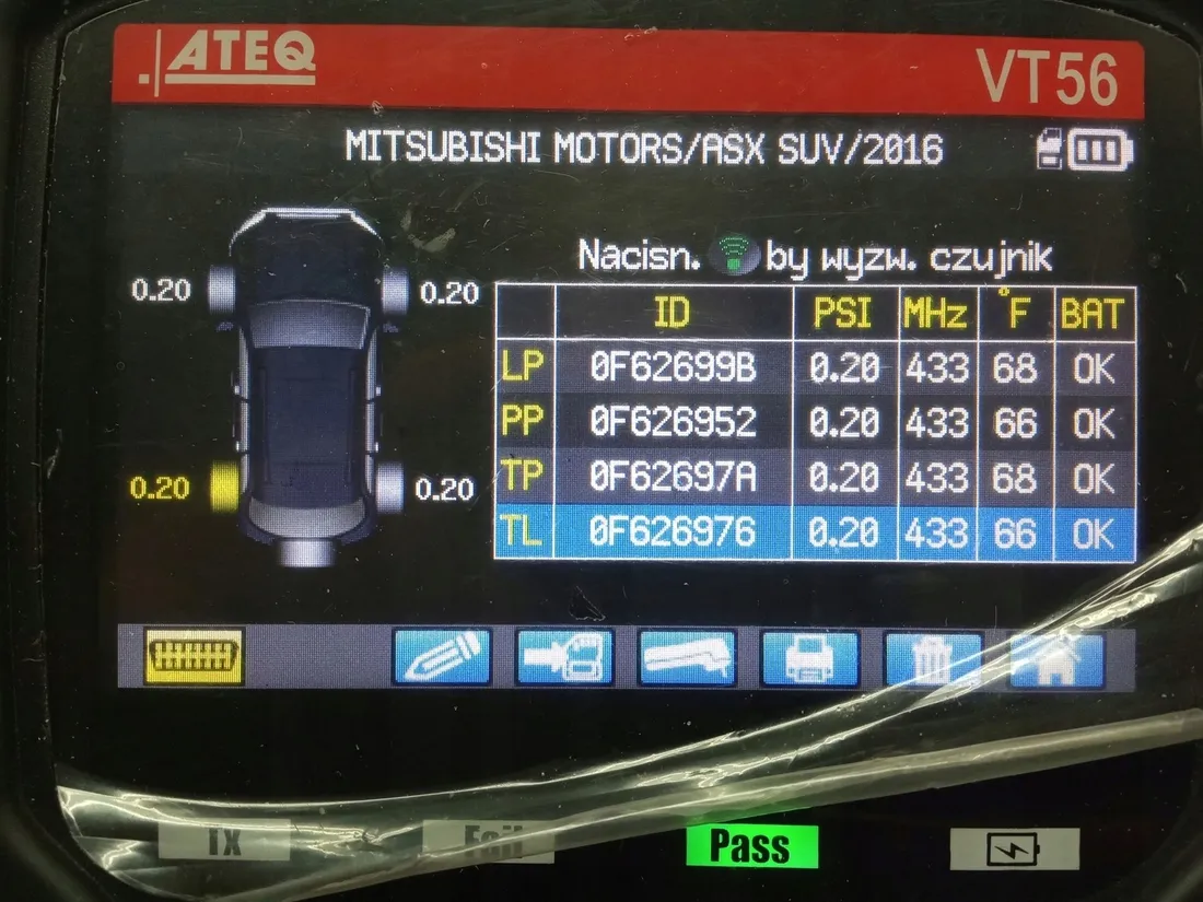 1x-czujnik-cisnienia-tpms-mitsubishi-outlander-asx-4250c477-nowy