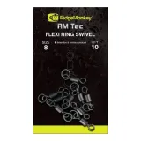 ridge-monkey-kretlik-flexi-ring-swivel-8-10szt
