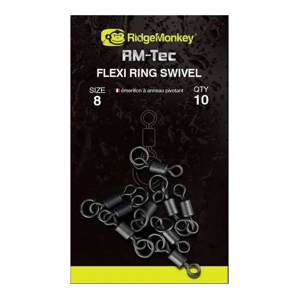 ridge-monkey-kretlik-flexi-ring-swivel-8-10szt