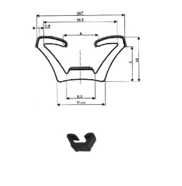 uszczelka-flokowana-korytka-szyby-sf-8