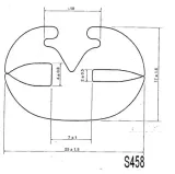uszczelka-szyby-s-458-stan-nowy