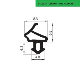 uszczelka-okna-s-1172p-aluplast-czarna