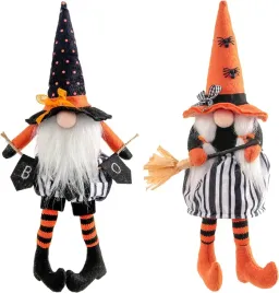 krasnal-halloweenowy-pluszowe-jesienne-dekoracje-recznie-robione