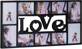 ramka-na-zdjecia-love-na-10-zdjec-tworzywo-sztuczne-czarny