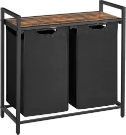 kosz-na-pranie-z-2-wyjmowanymi-torbami-z-tkaniny-metalowa-rama-46l-x2
