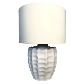 lampa-ceramiczna-nocna-biurkowa-bialy-kwiat-abazur