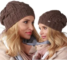 brazowa-polska-czapka-damska-smerfetka-beanie-a4