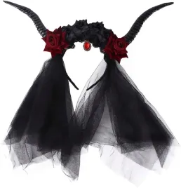 opaska-na-glowe-z-rogami-i-tiulowym-welonem-gotycka-ozdoba-na-halloween