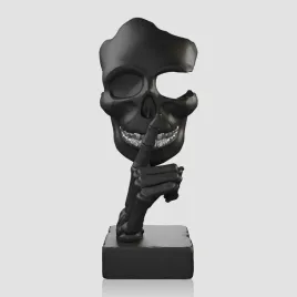 czaszka-halloween-figurka-abstrakcyjna-30-cm-zywica-dekoracja-domu-biura