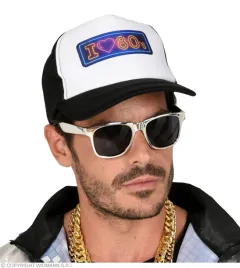 czapka-z-daszkiem-lata-80-biala-disco-retro-siatkowa