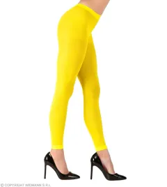 legginsy-zolte-neonowe-getry-disco-lata-80-90