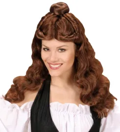 peruka-sredniowieczna-lady-brazowa-kok-dama-dworu