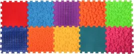mata-sensoryczna-ortopedyczna-do-masazu-stop-puzzle-mix-10-elementow-zestaw