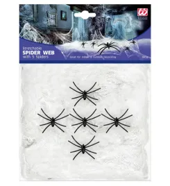 dekoracja-pajeczyna-z-pajakami-halloween-pajaki-w-pajeczynie