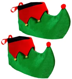 buty-elfa-kapcie-elf-nakladki-na-buty-zielone-boze-narodzenie