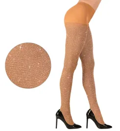 rajstopy-zlote-brokatowe-disco-karnawal-xl