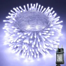 lancuch-swietlny-led-10m-100-bialych-lampek-z-timerem-wodoodporny-ogrod
