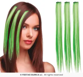 pasemka-do-wlosow-zielone-doczepiane-3szt-50cm-neonowe