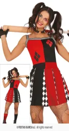 stroj-cheerleaderka-harley-przebranie-harley-quinn-kostium-halloween-l