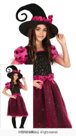 stroj-dzieciecy-rozowa-wiedzma-przebranie-czarownica-kostium-halloween-147