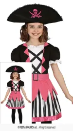 stroj-piratka-rozowa-paski-przebranie-piratki-morskiej-rozbojniczki-105