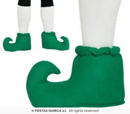 buty-elfa-zielone-szpiczaste-pomocnik-mikolaja-swieta