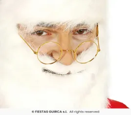 okulary-okragle-zlote-lenonki-swiety-mikolaj-dziadek