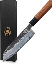 noz-kuchenny-japonski-santoku-19cm-recznie-kuty-stal-wysokoweglowa