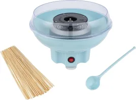 maszyna-do-waty-cukrowej-400w-retro-z-patyczkami-niebieska-domowa