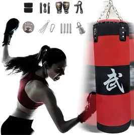 worek-bokserski-wiszacy-80-cm-zestaw-treningowy-z-rekawicami-i-lancuchem