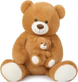 pluszak-mis-xxl-z-dzieckiem-przytulanka-duza-zabawka-dla-dzieci-100-cm
