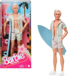 lalka-kolekcjonerska-ken-filmowy-stroj-plazowy-deska-surf-75-znakow