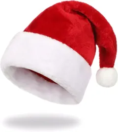 czapka-swiateczna-mikolaja-pluszowa-czerwono-biala-dla-doroslych