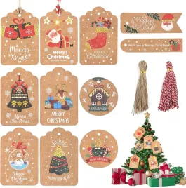 etykiety-swiateczne-110-szt-papier-kraft-ze-sznurkiem-do-prezentow