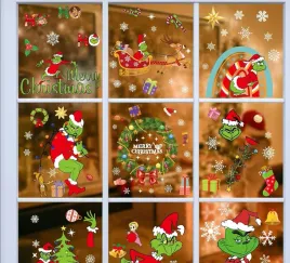 naklejki-swiateczne-okienne-grinch-zestaw-dekoracyjny-116-sztuk
