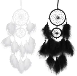 lapacz-snow-z-pior-dekoracja-wiszaca-boho-z-dzwonkami-wiatrowymi-2-szt