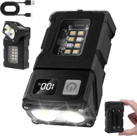 latarka-led-mini-usb-c-cob-300-lm-magnes-klips-ladowalna-edc