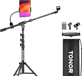 statyw-mikrofonowy-z-ramieniem-uchwytem-na-tablet-i-telefon