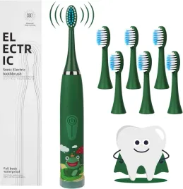 szczoteczka-elektryczna-do-zebow-dla-dzieci-zestaw-6-koncowek-wibracja