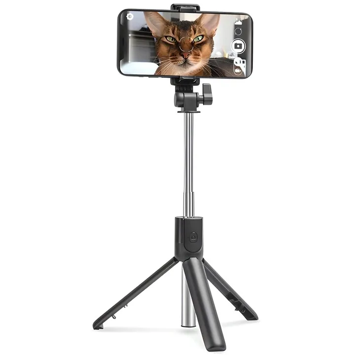 kijek-selfie-stick-statyw-pilot-bluetooth-mocny-stan-nowy