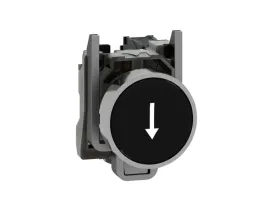 przycisk-plaski-czarny-metalowy-strzalka-down-xb4ba3351-schneider