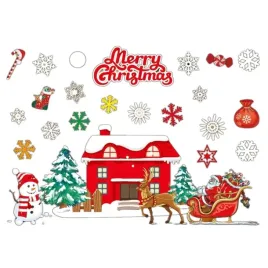 naklejki-boze-narodzenie-na-szybe-okno-mikolaj-merry-christmas-2-zestawy