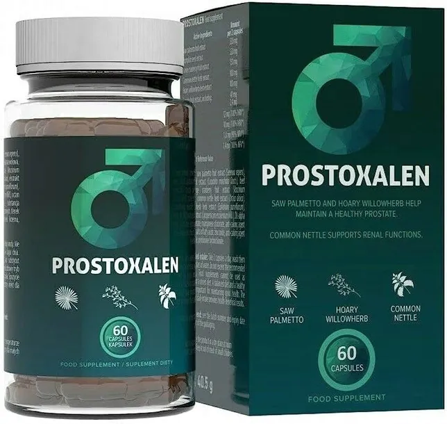 Prostoxalen - kapsułki z palmą sabałową na prostatę