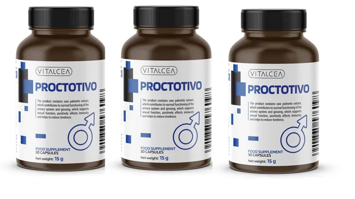 3x Proctotivo : Mangan Bocznia Wierzbownica Cucurbita Lycopersicon 30caps.
