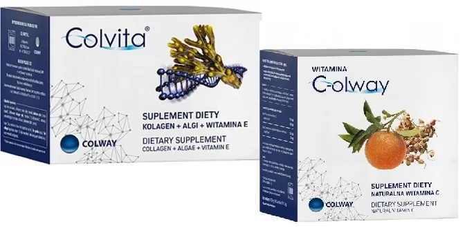 Colvita kolagen kapsułki 120 szt. - Suplement diety Colway