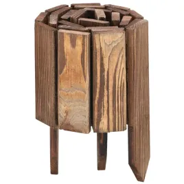 obrzeze-palisada-ogrodowa-plot-drewniany-trawnikowy-wbijany-brazowy-15x110