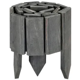 obrzeze-palisada-ogrodowa-plot-drewniany-trawnikowy-wbijany-antracyt-10x110